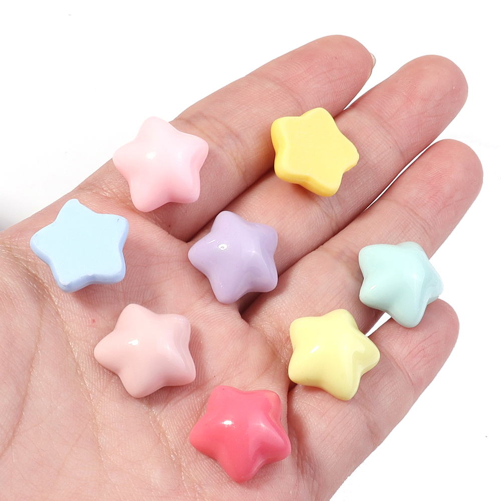 50pcs/lot 16mm Colorful Star R – Resin Crafts Diy recenzja i cena