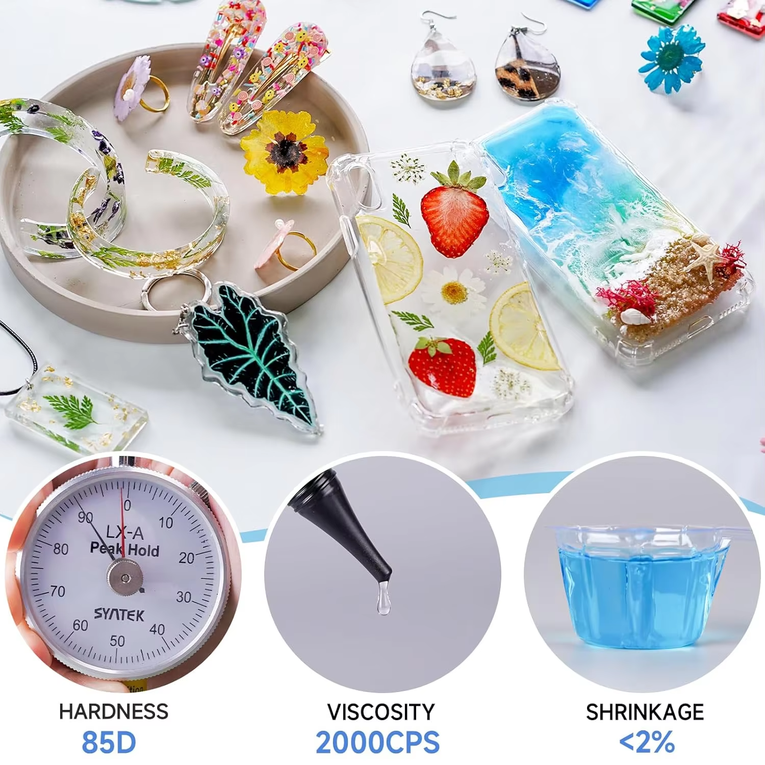 UV Resin Crystal Clear Ultravi – Epoxy Uv Resin Kit recenzja i cena