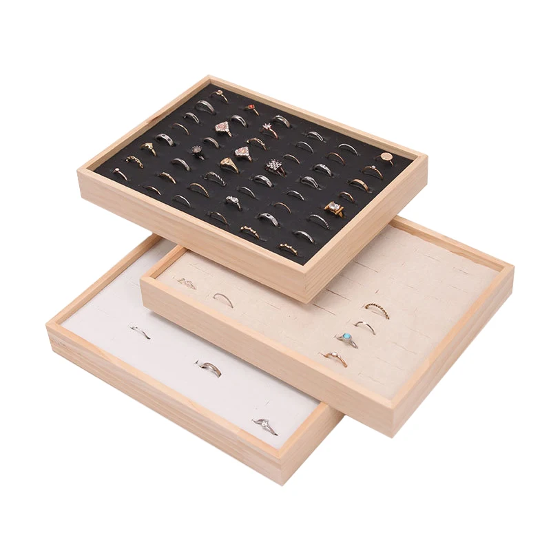 Wholesale Wood 48 Grids Rings  – Wood Ring Blank recenzja i cena