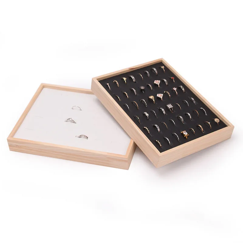 Wholesale Wood 48 Grids Rings  – Wood Ring Blank recenzja i cena