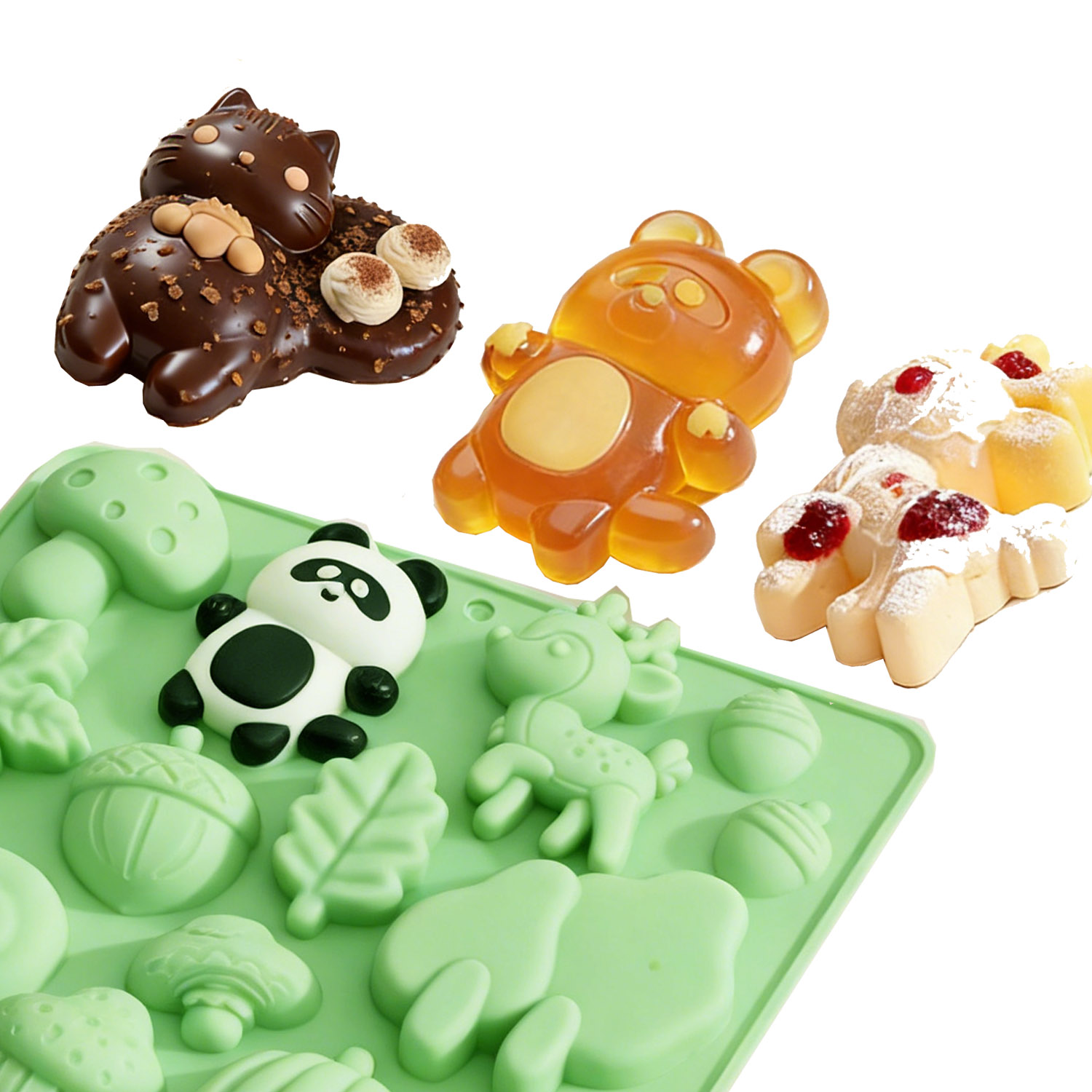 1 Silicone Cake Mold in the Sh – Resin Craft Material recenzja i cena