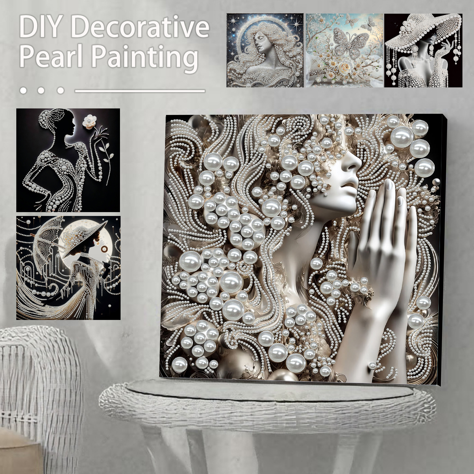 DIY Ladies Pearl Diamond Paint – Resin Craft Material recenzja i cena