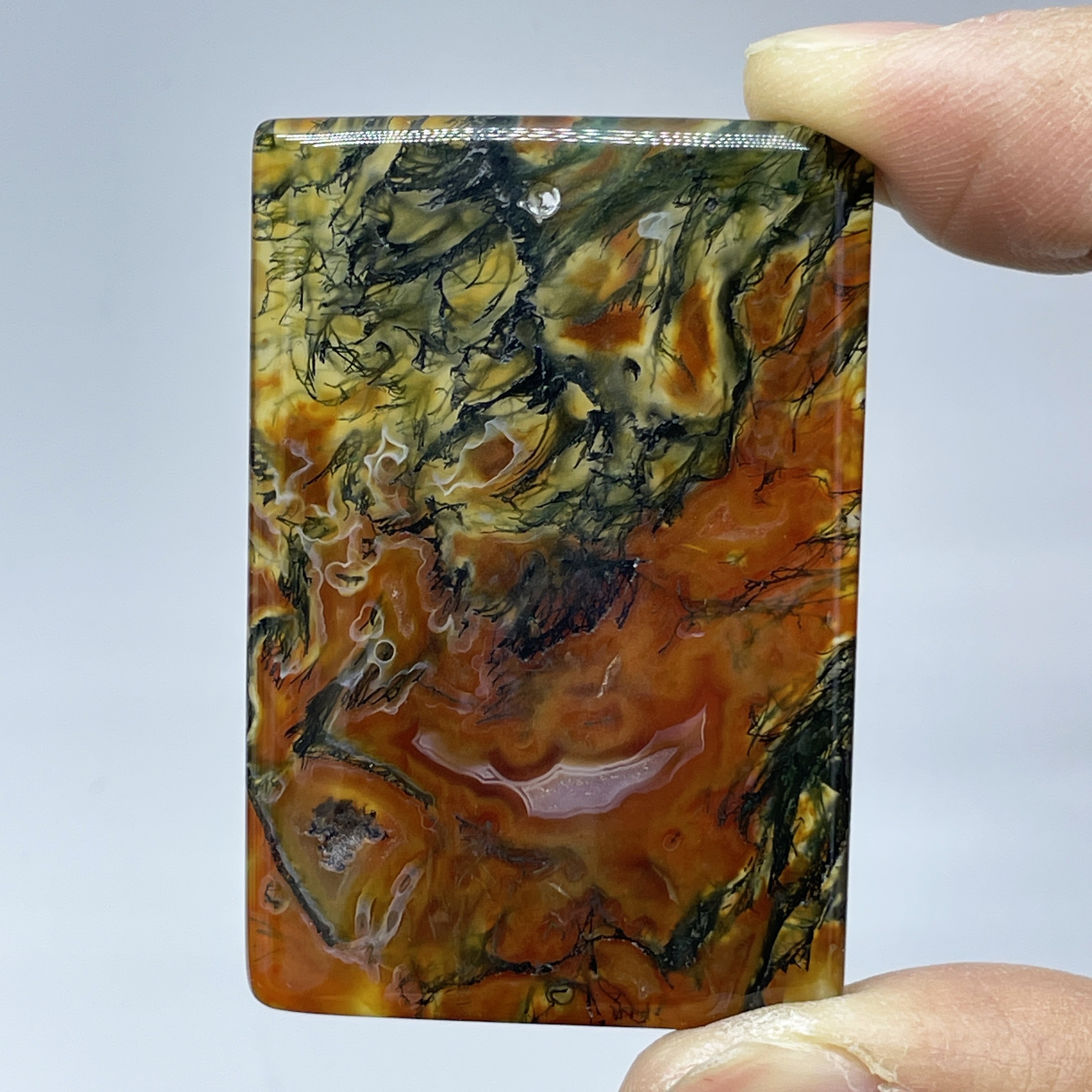 Natural Crystal Moss Agate Wat – Terrarium Moss Art recenzja i cena