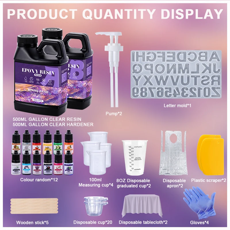 Epoxy Resin Kit Crystal Clear  – Epoxy Uv Resin Kit recenzja i cena