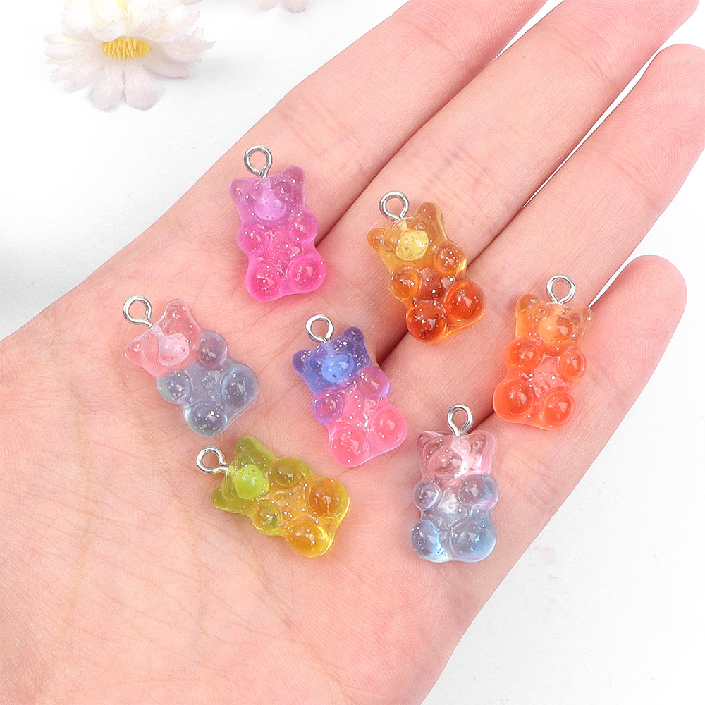 60pcs Dual Color Resin Bear Sh – Resin Craft Material recenzja i cena