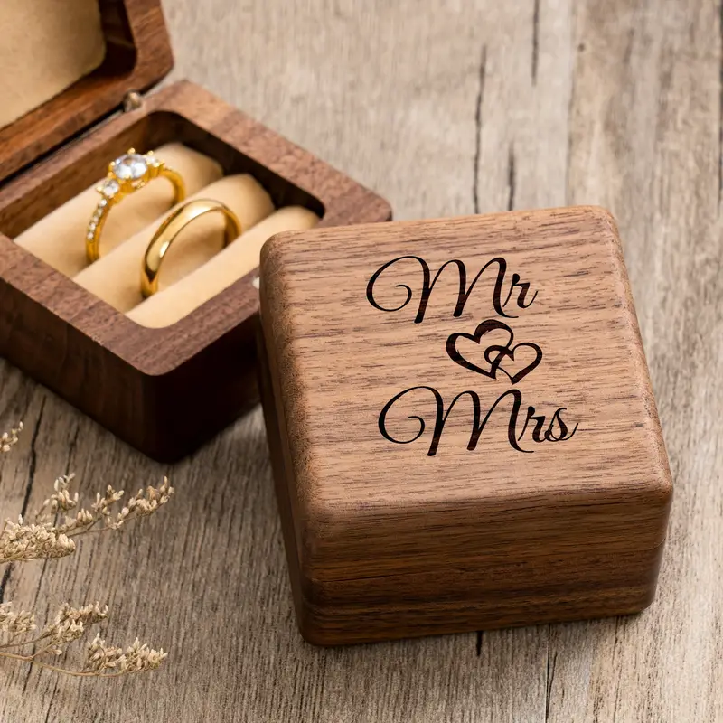 Engagement Proposal Wedding Ce – Wood Ring Blank recenzja i cena