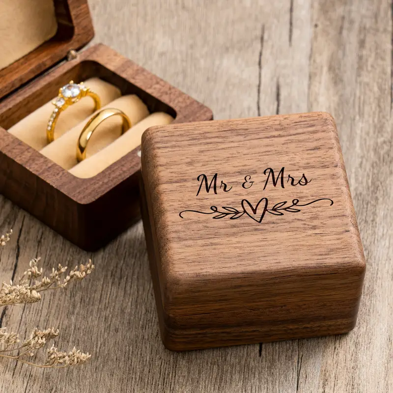 Engagement Proposal Wedding Ce – Wood Ring Blank recenzja i cena