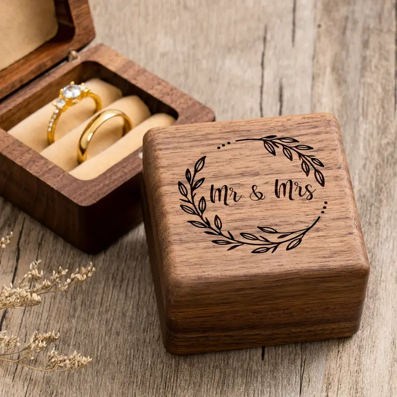 Engagement Proposal Wedding Ce – Wood Ring Blank recenzja i cena