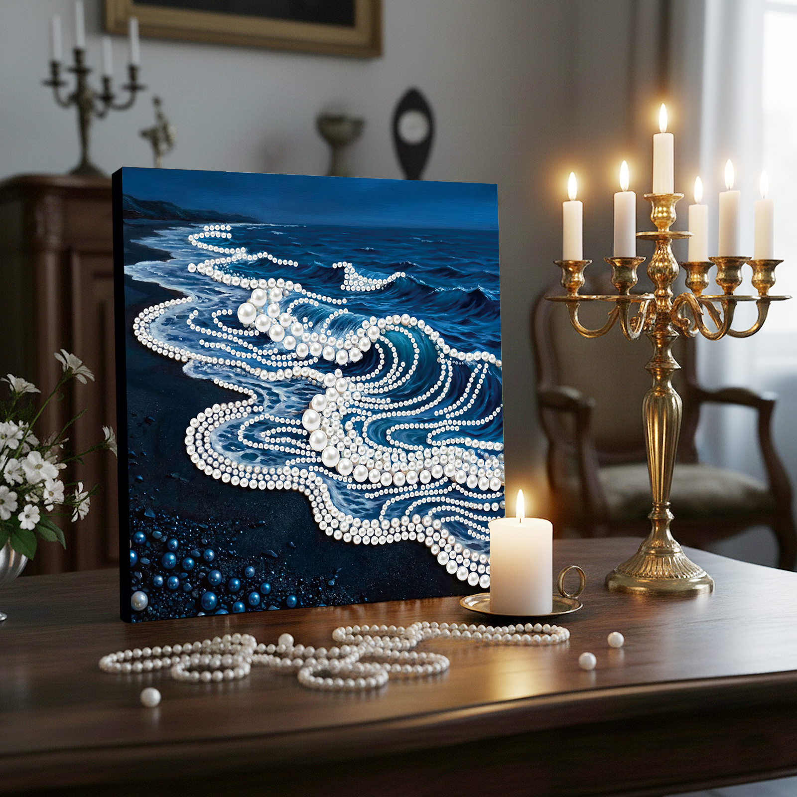 Waves DIY Pearl Painting Kit w – Resin Craft For Beginners recenzja i cena