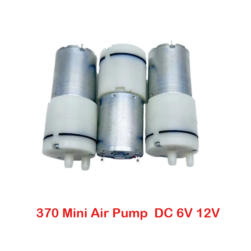 370 Mini Air Pump DC 6V 12V El – Vacuum Chamber Small recenzja i cena