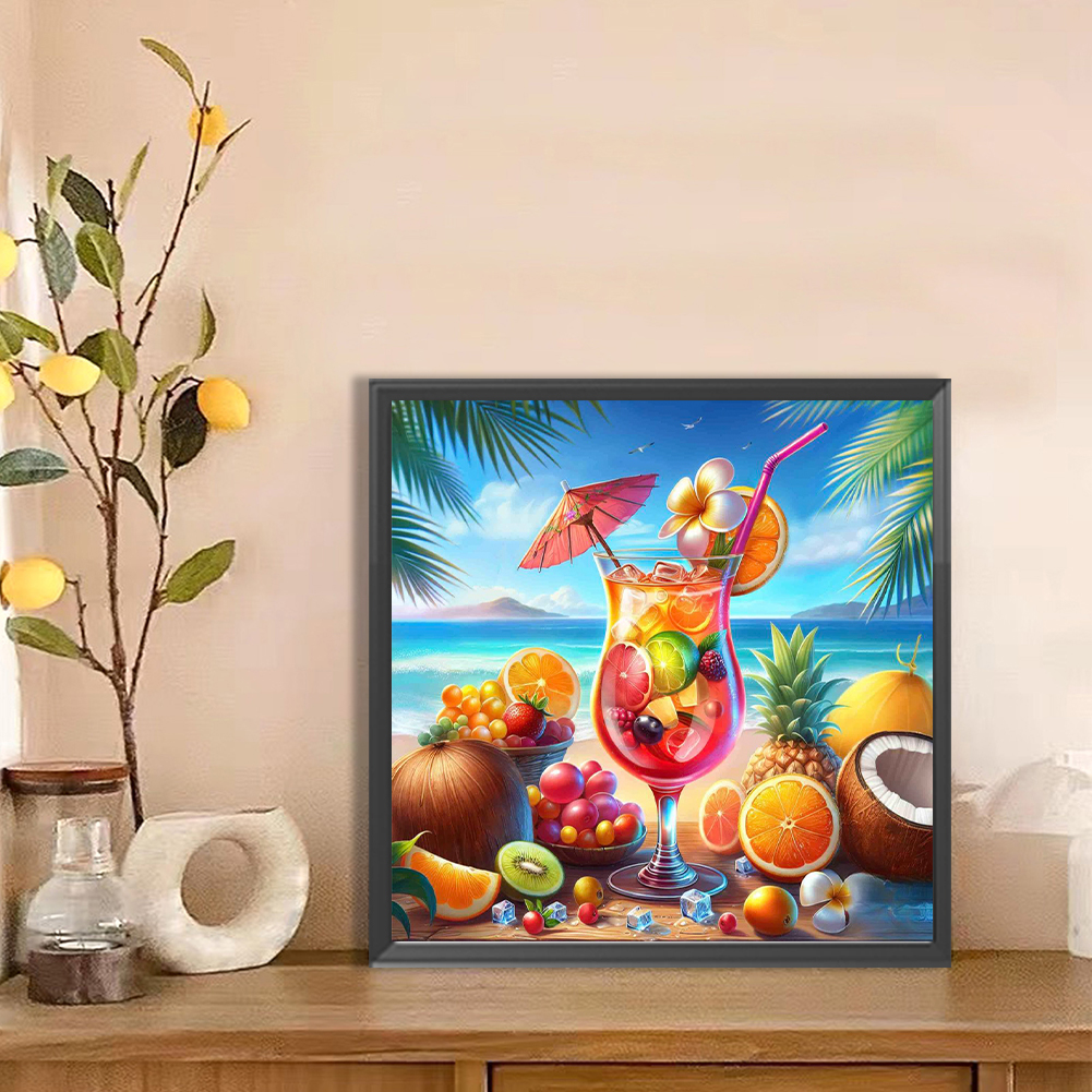 Summer Beach Full DIY 5D Round – Resin Craft For Beginners recenzja i cena