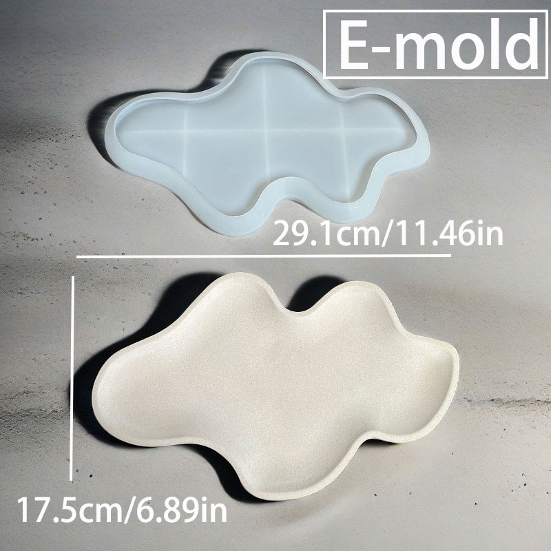 Cloud Storage Tray Concrete Mo – Serving Tray Mold recenzja i cena