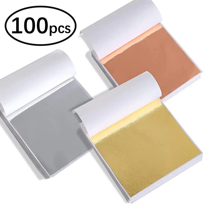 100pcs Imitation Gold Sliver C – Gold Foil Flakes recenzja i cena
