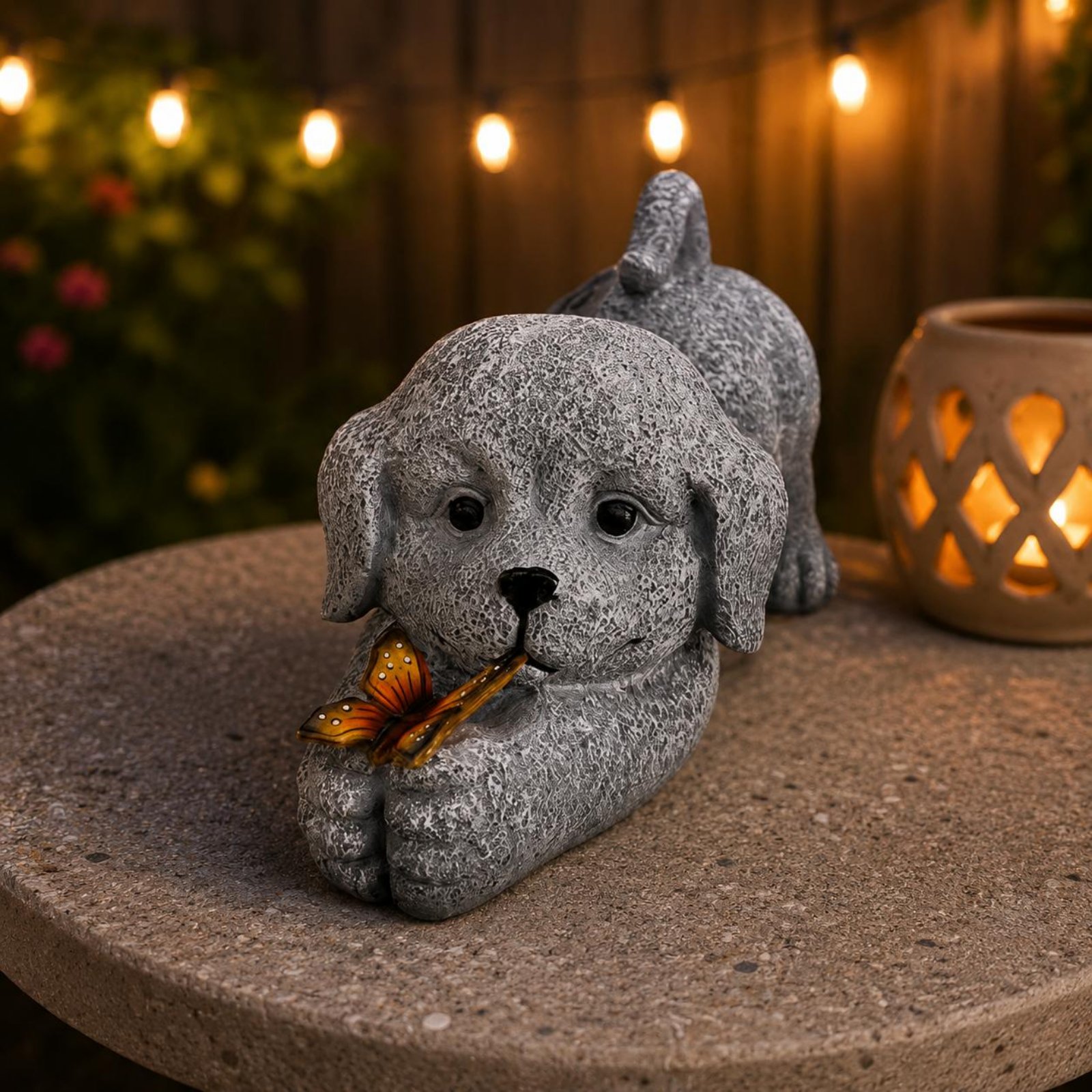 Solar Dog Statue Resin Craft S – Resin Crafts recenzja i cena