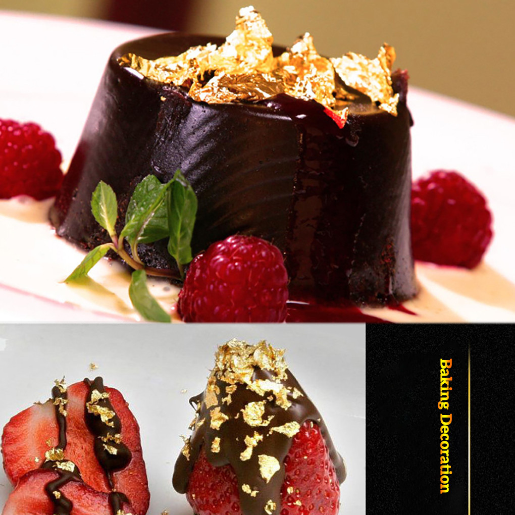 Shiny Genuine Gold Leaf Schabi – Gold Foil Flakes recenzja i cena
