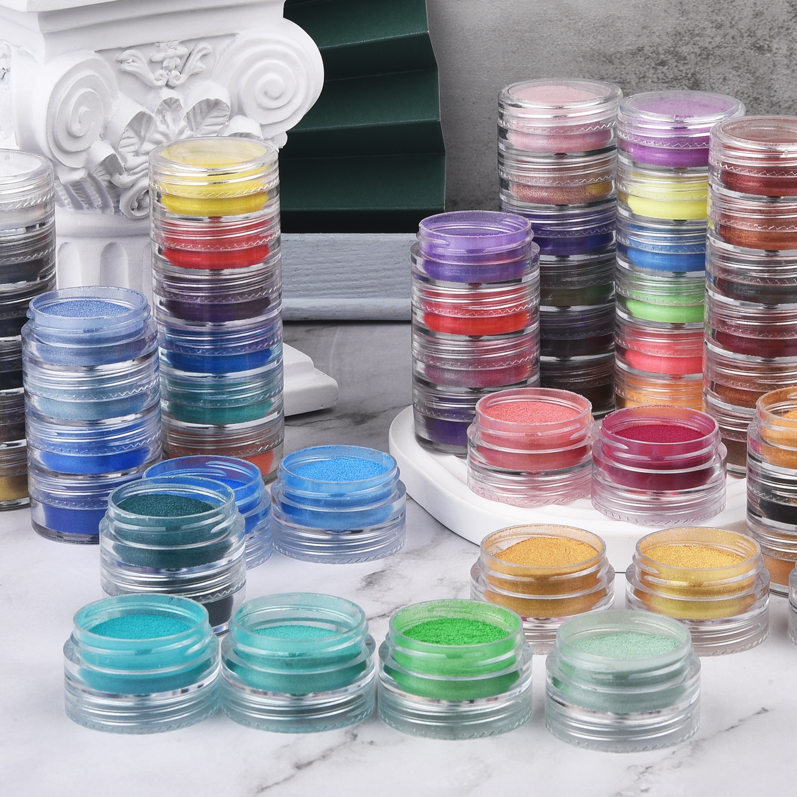 6 Colors/Set Pearlescent Powde – Resin Pigment Set recenzja i cena