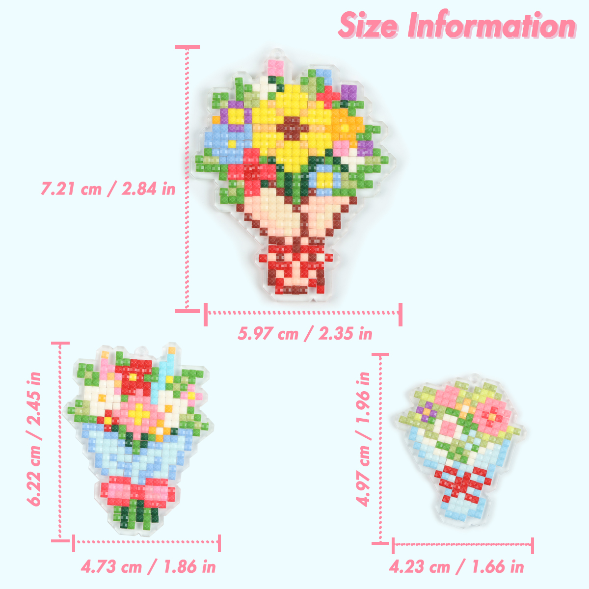 FOREVER YOUNG 3PCS Bouquet Acr – Resin Craft Kit recenzja i cena