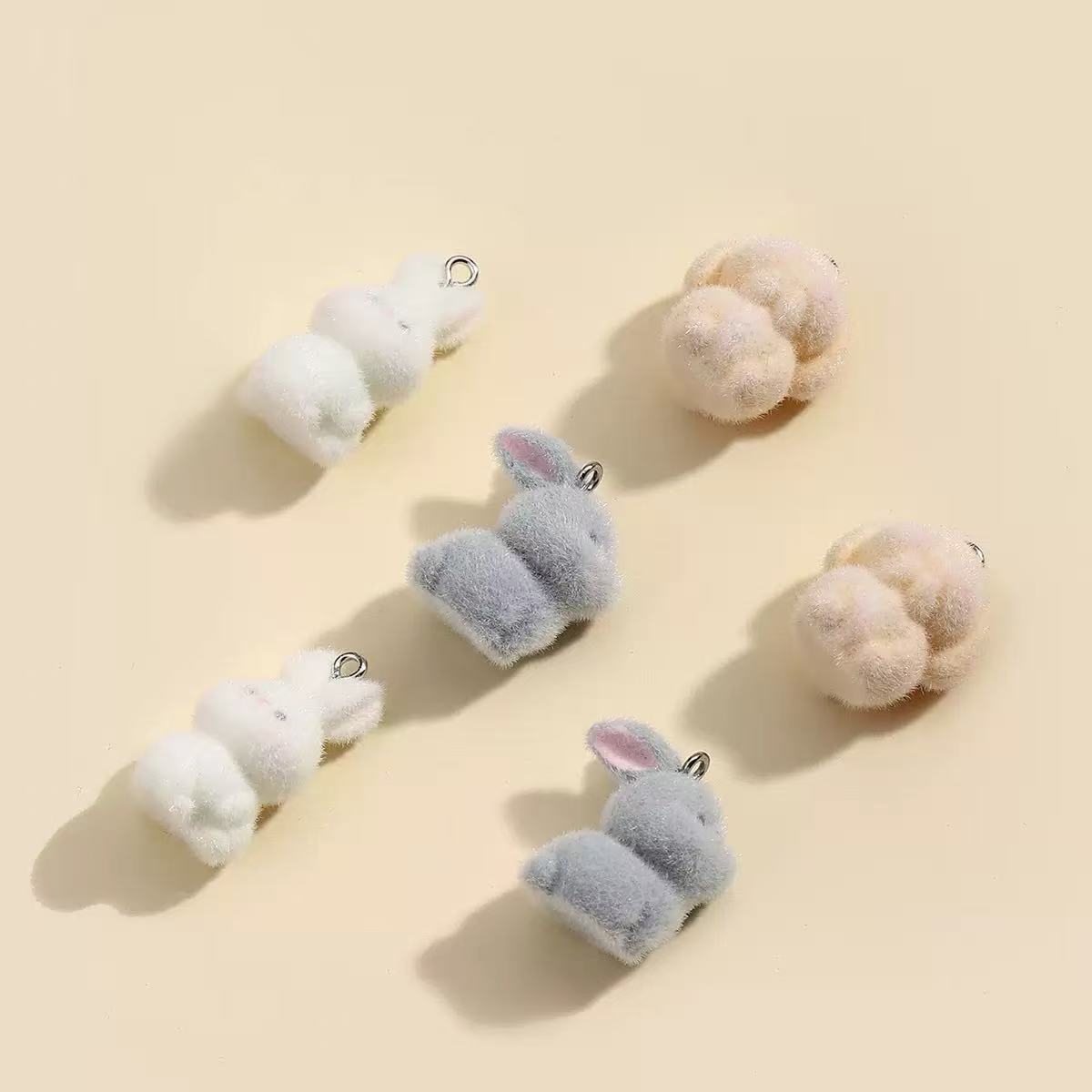 10pcs Flocking Little Rabbit R – Resin Craft Projects recenzja i cena
