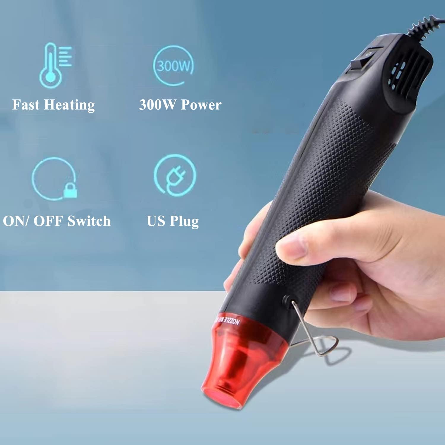 300W Mini Heat Gun Dual-Temp 3 – Heat Gun Small recenzja i cena
