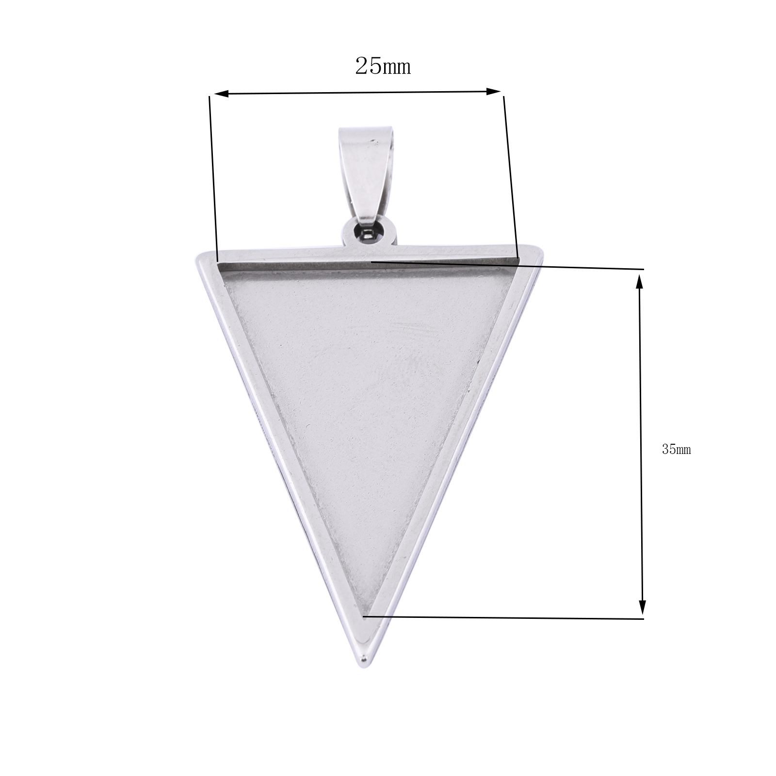 5pcs Stainless Steel 25x35mm T – Bezels Set Pendant recenzja i cena