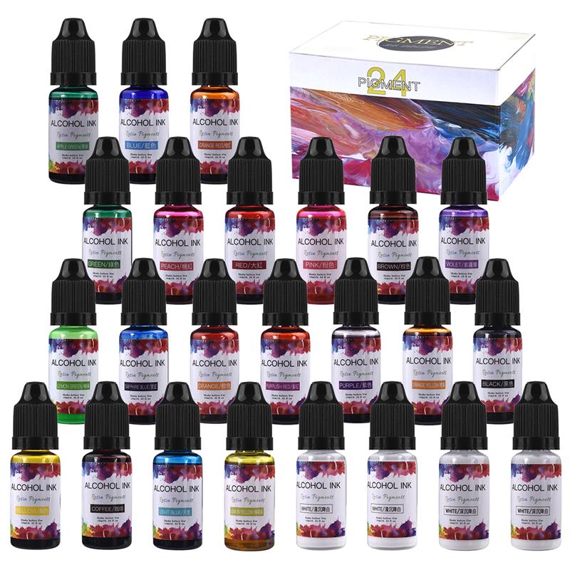1 Set Epoxy Resin Pigment Kit  – Resin Dye Alcohol recenzja i cena